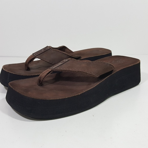 reef platform sandals